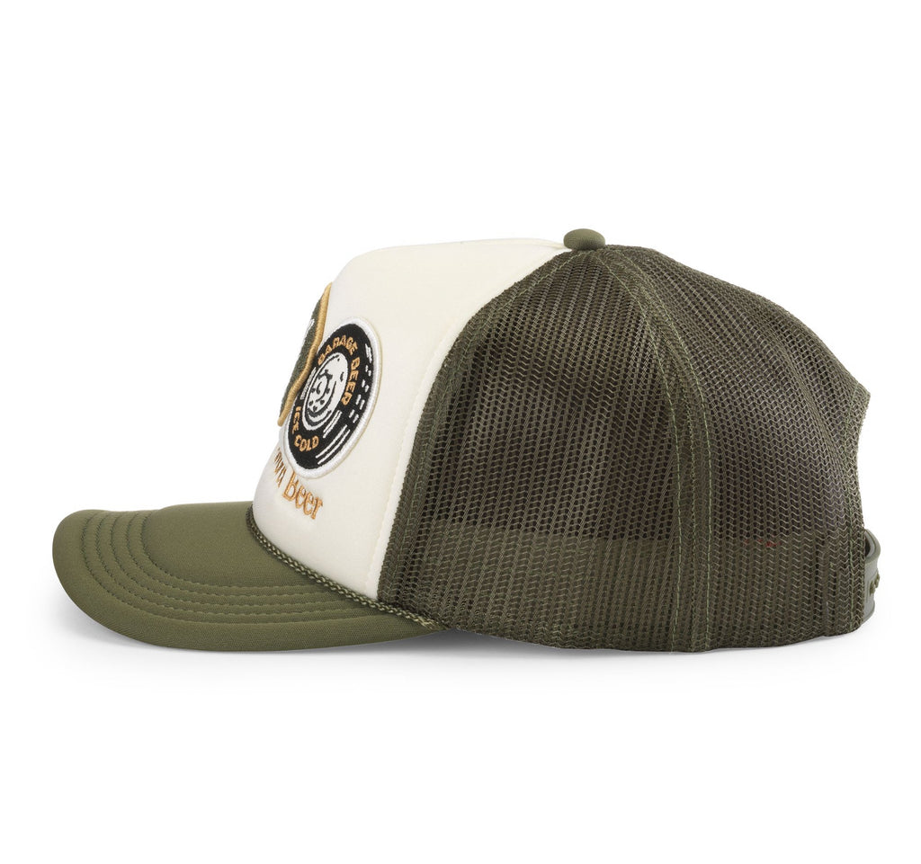 GARAGE BEER MESH BACK LOGO CAP