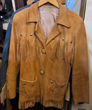 Fringe Leather Vintage Jacket