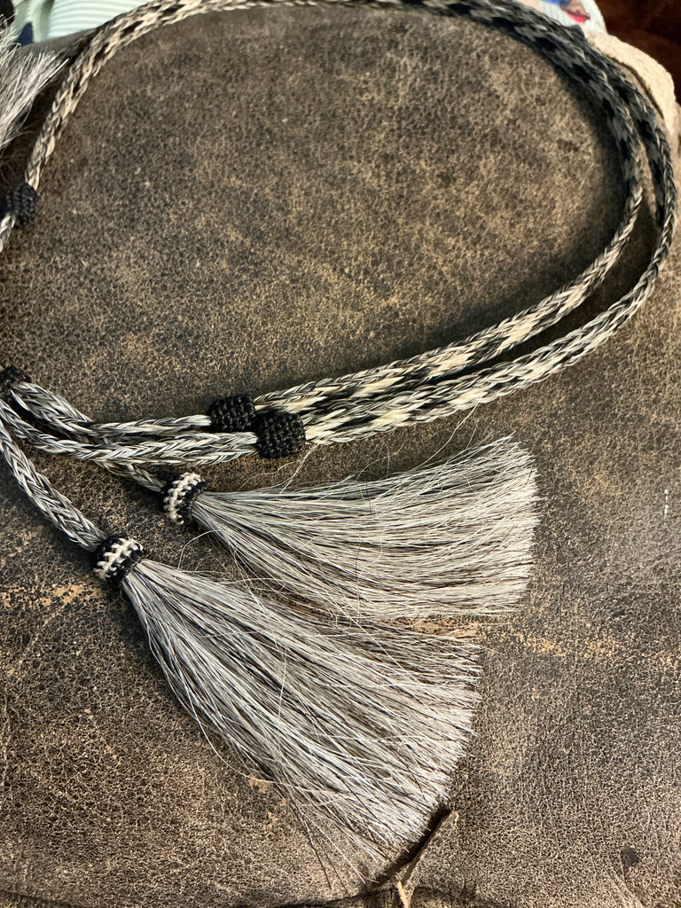 Horsehair Hatband 2 Tassels S/P