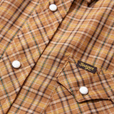 Sawtoof S/S Gold Mini Check Plaid