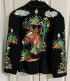 RARE ROPA HORSE EMBROIDERED JACKET 10