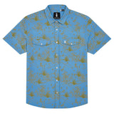 Marfa Lights Dusk Pearl Snap Short Sleeve Shirt