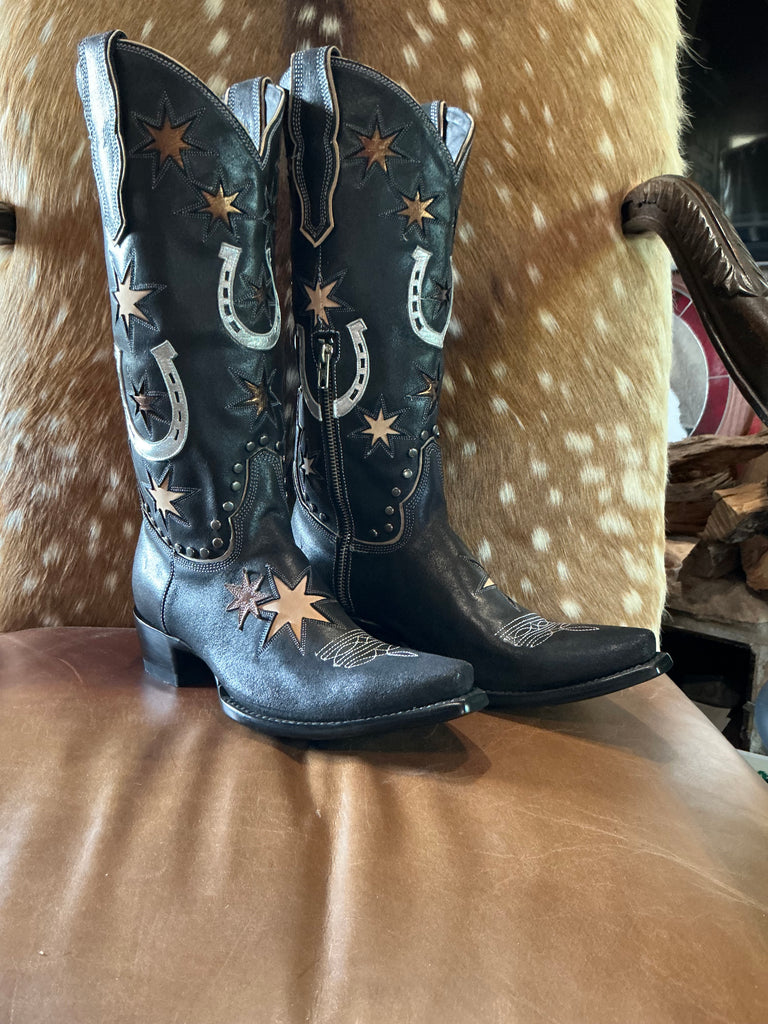 Old Gringo Lucky Star NEW Boots 7.5