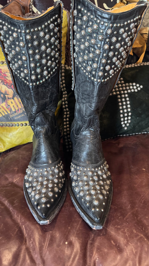 New Old Gringo Leigh Ann Vesuvio Boots 7.5