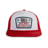 All Hat No Cattle Cap Hat Red