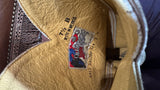 New Old Gringo YKY 7.5  Blue Bronze Inlays Boots