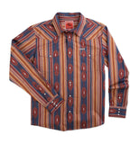 THE WYATT TULSA CHEVRON PEARL SNAP SHIRT