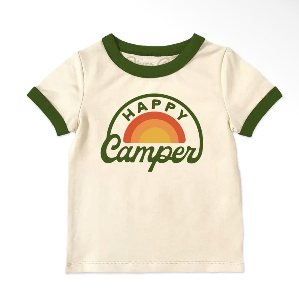 Happy Camper Vintage Ringer (Youth)