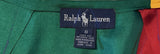 Vintage Ralph Lauren Equestrian Silk Wrap Skirt
