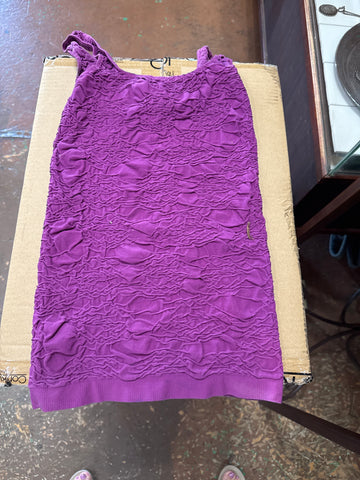 Scala Fuchsia Stretch Tank Top One Size