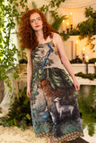 Theatre of Dreams Bohéme Slip Dress With Deer