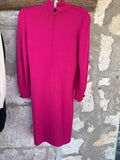 Vintage St. John Knit Fuchsia Dress 6
