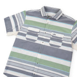 THE RIO SHIRT BAJA GRAY/GRN OUTDOOR