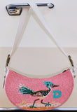 Chaparral Beaded Pink Roadrunner Bag