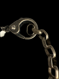 Double Snaffle Choker Rolo Silver/Gold