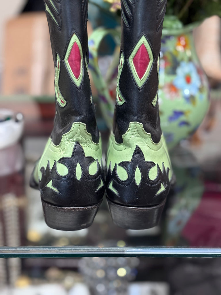 Handmade Liberty Lefty Boots 7.5