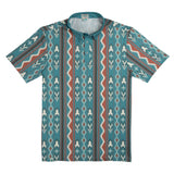 HIGH NOON PERFORMANCE POLO NOGALES STRIPE