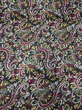 Frontier #9 Black Silk Scarf Wild Rag