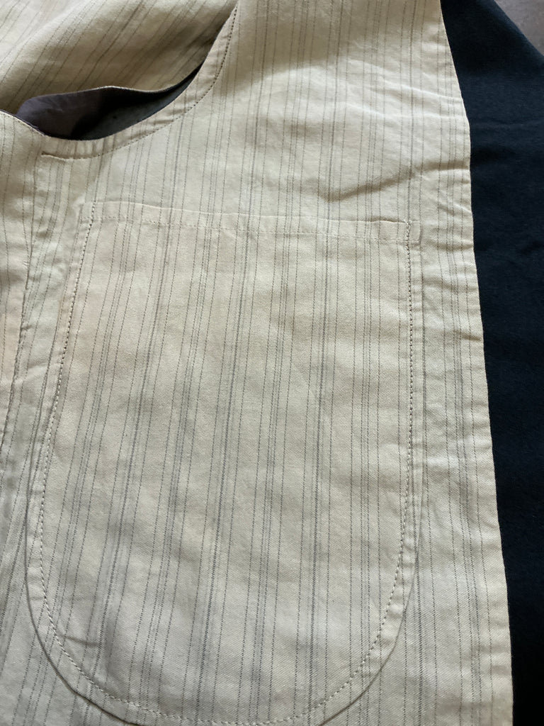 DOUBLE RL SILK VEST XS SLIM EUC