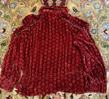 Double D Ranch Shirt Jacket Pueblo Perdido Velvet Studded S