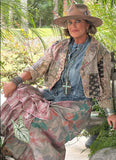 Midnight Garden Crop Jacket