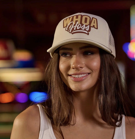 Whoa Hoss Foam Trucker Hat