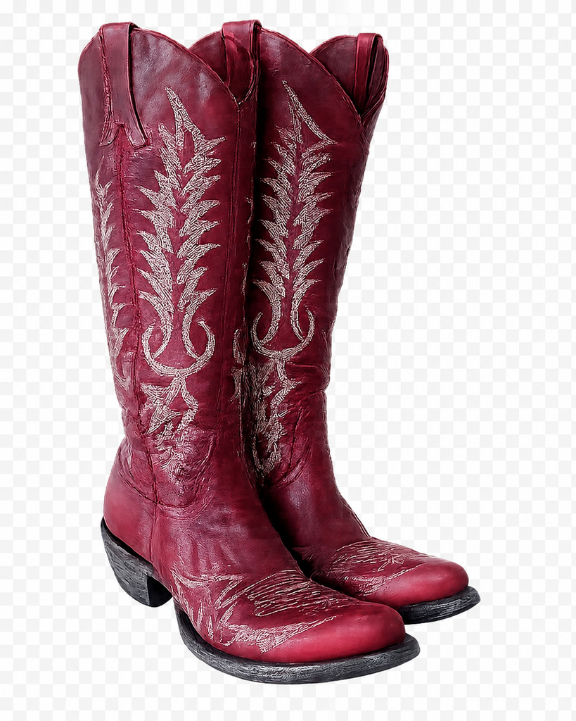 Red Mayra 18” High Old Gringo Boots 8.5B EUC