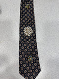 Vintage Silk Tie Custom Brooches #8