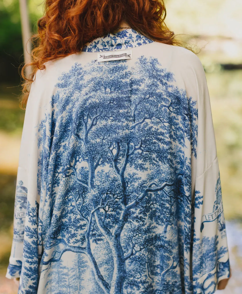 Let The Light In Stargazer Bohemian Goddess Kimono
