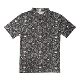 High Noon Performance Polo - Nopal Cosmico