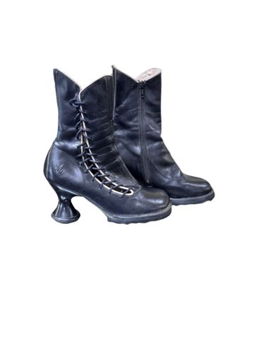 John Fluevog Mini Lover Corset Boots New Sz 6
