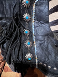 Apache Kid Ankle Boots 7.5