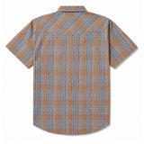 Sawtoof S/S Faded Navy Pearl Snap Shirt