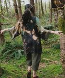 Market of Stars Heartwork Bohemian Cardigan w/Belt
