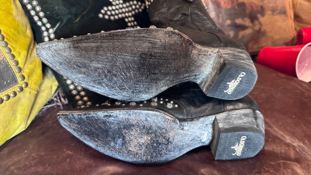 New Old Gringo Leigh Ann Vesuvio Boots 7.5