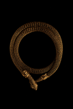 Vintage 1965–72 3D Mesh Snake Necklace/Belt, Unsigned