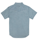 THE WYATT PEARL SNAP S/S HEMP SOLID SHIRT