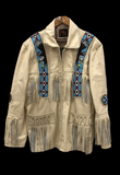 Cherokee Fringed Beaded Jacket