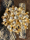The Art Deco Custom Rhinestone Silk Tie