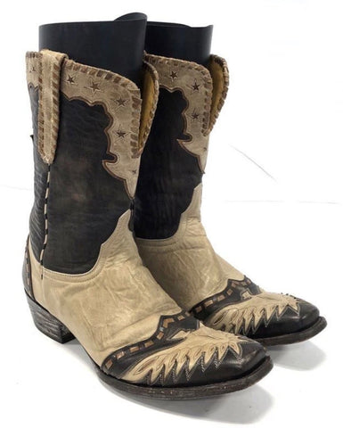Vintage Old Gringo Boots 10M Tan/Brwn