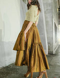 Jordan Tiered Ruffled Maxi Skirt