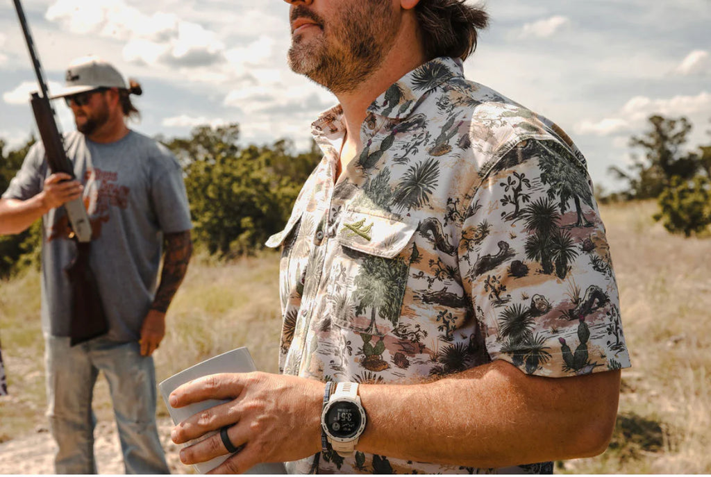 THE RIO CAMO PERFORMANCE SHIRT