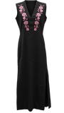 Vintage Manuel Wool Gab Embroidered Dress 8