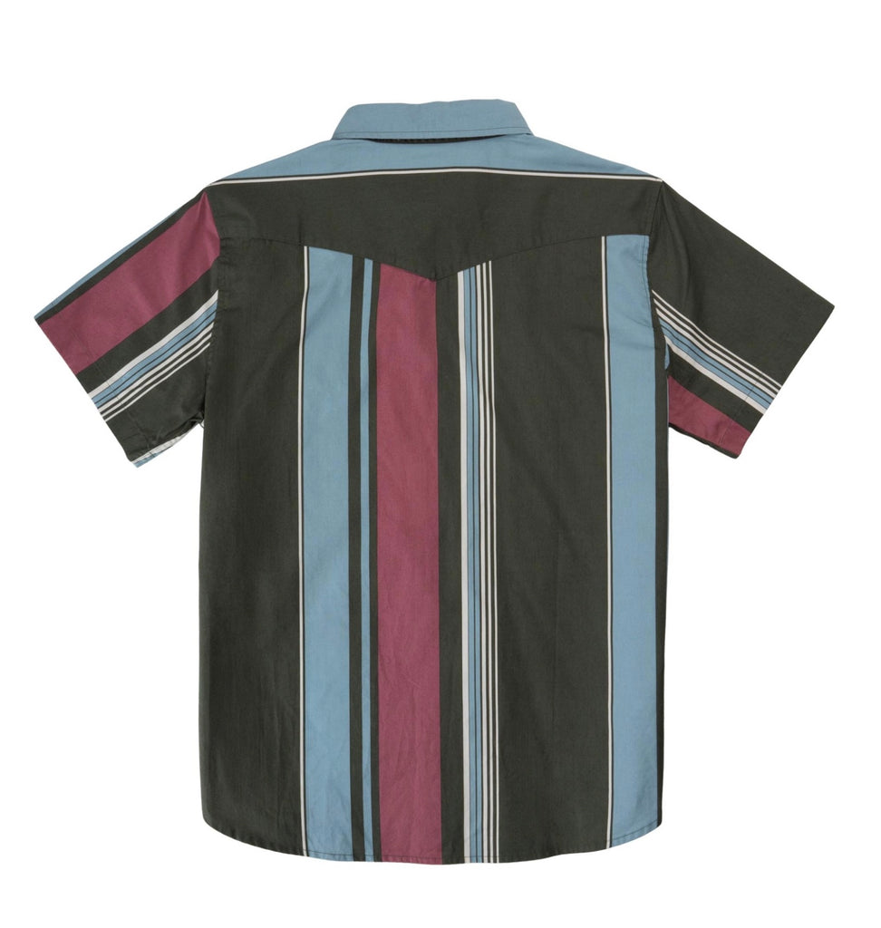 The Wyatt S/S Pearl Snap Shirt Stagecoach Stripe