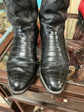 Vintage Exotic Caiman Alligator Belly 8.5D