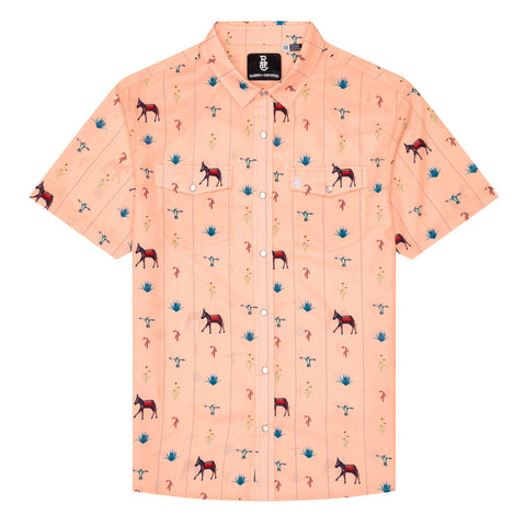 Burro Trails Pearl Snap Performance Shirt