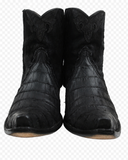 Crocodile Ankle Boots 9B Handmade Back at The Ranch