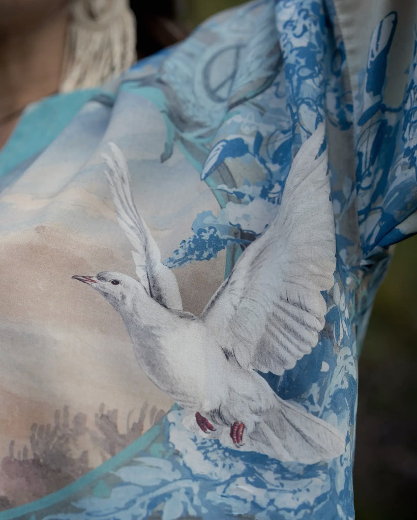 PEACE OUT PIXIE CROP JACKET