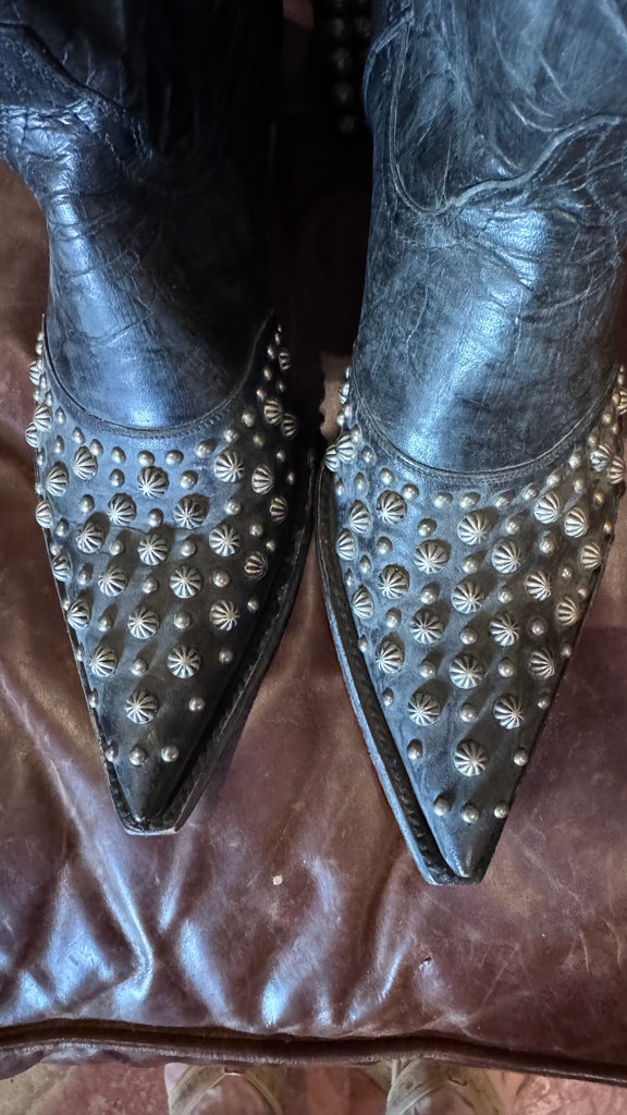 New Old Gringo Leigh Ann Vesuvio Boots 7.5