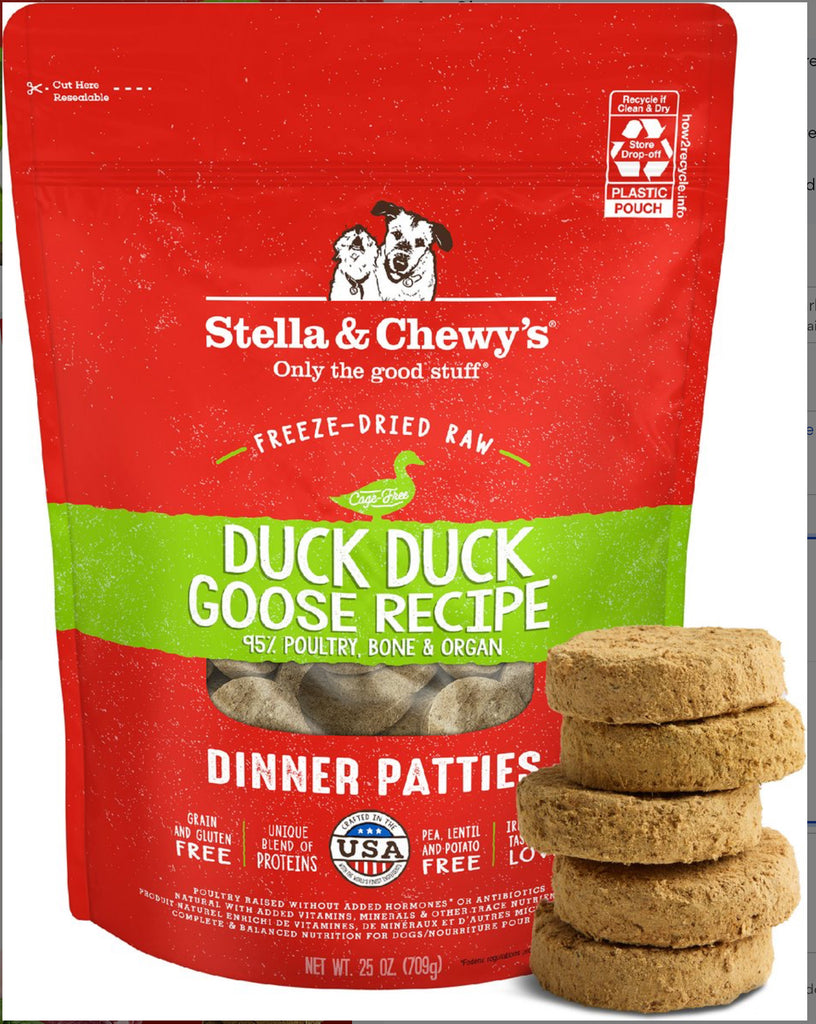 Stella FREEZE-DRIED DUCK MEAL MIXERS Dog 3.5 oz.